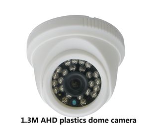 P2P Coaxial Transmission AHD CCTV Camera , 720P Plastic Dome AHD Camera