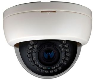 Ethernet Waterproof Outdoor 1.3 Megapixel IP Camera Dome / Varifocal Security CCTV Systems 960P