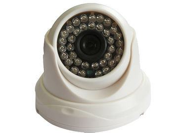 Bank / Residential Security Cameras , White Housing 36 IR LED Network CCTV Cam