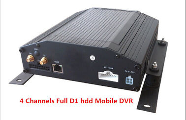 Digital Video Recorder 4Ch Full D1 HDD &amp; SD Card Car Mobile DVR Support GPS 3G / WIFI