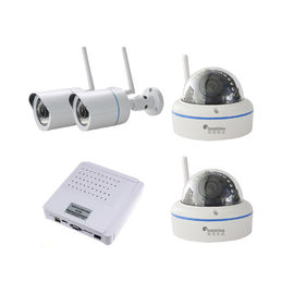 FR 4CH Wandal Dome Camera DVR KIT 720P Waterproof camera wireless Wifi Security System KIT