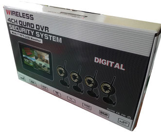 Data encryption Digital Video Recording Wireless DVR Security Camera System with segment AV recording