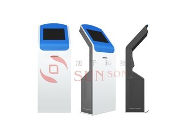 Free Standing Digital Information Kiosk Equipment 3G Wireless Queuing System