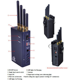 121C portabe Wireless Camera Audio Signal Jammer Spy camera Bluetooth Mobile Signal Jammer