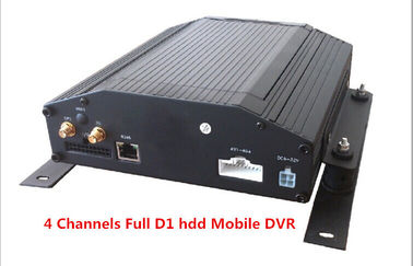 Digital Video Recorder 4Ch Full D1 HDD & SD Card Car Mobile DVR Support GPS 3G / WIFI
